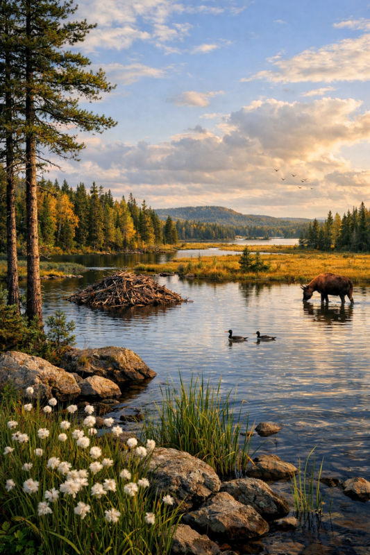 La région de l'Abitibi-Temiscamingue